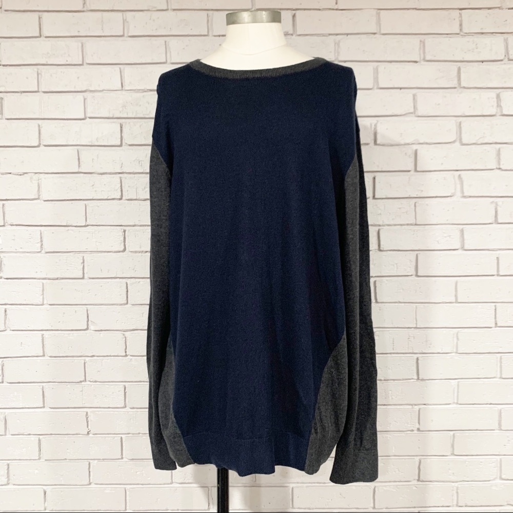 Michael Kors Men’s Wool Blend Colorblock Sweater‎